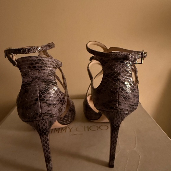 Alligator Jimmy Choo heels - Picture 4 of 8